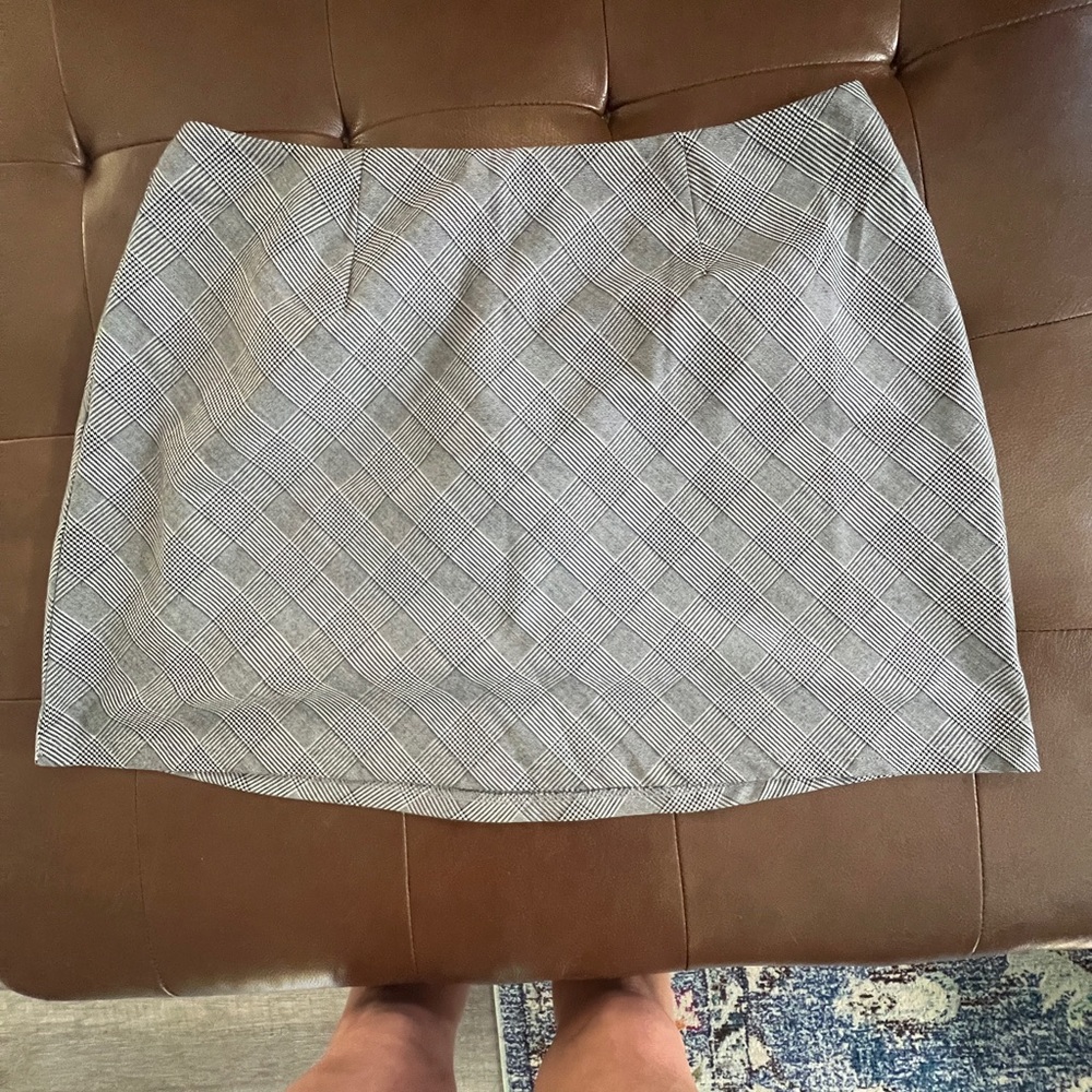 City Chic Checkout Mini Skirt